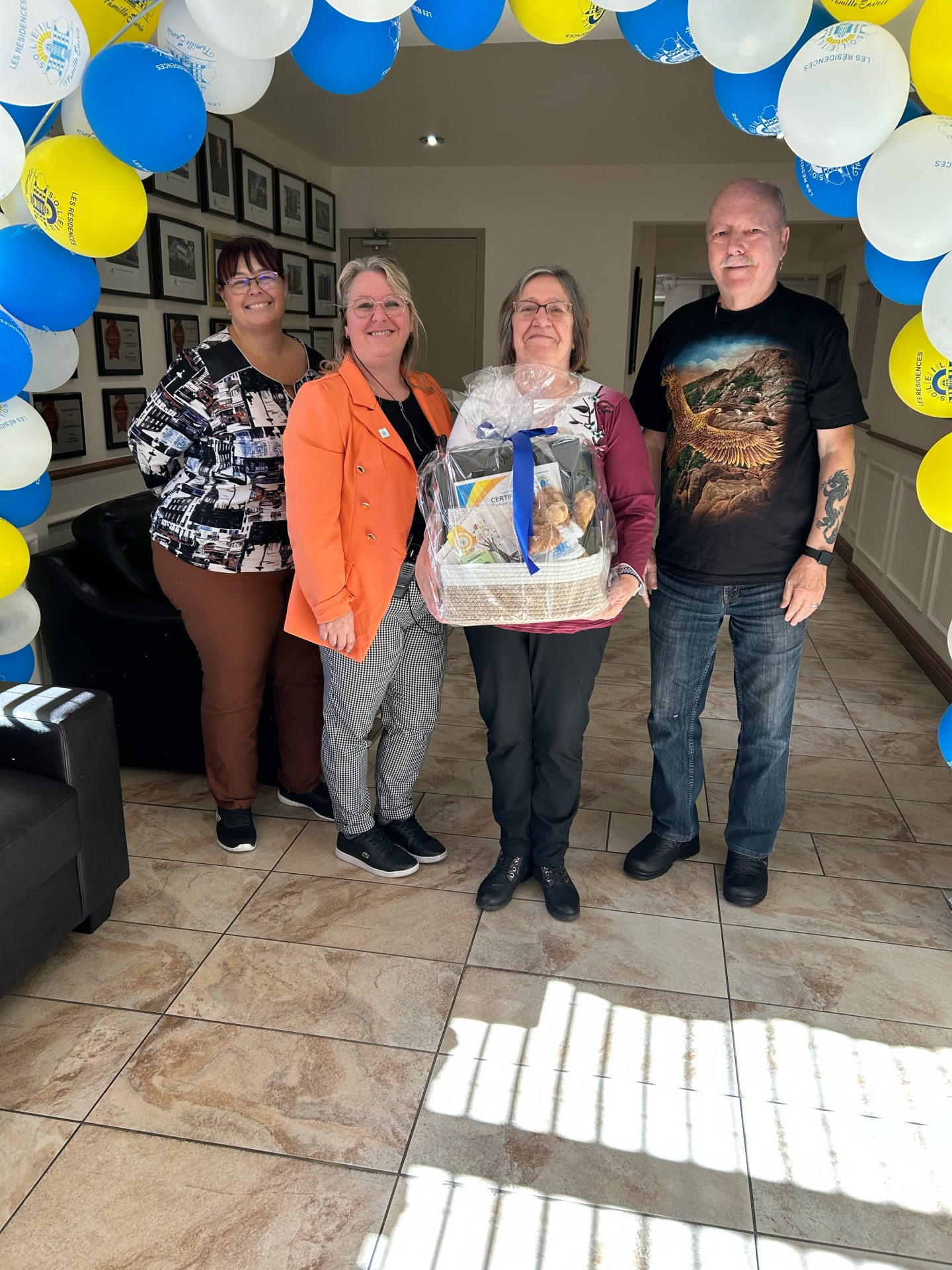 Drawing winner at Les Résidences Soleil Manoir Sherbrooke