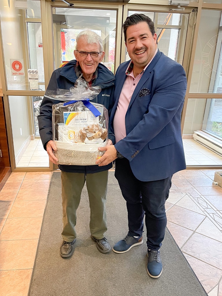 Drawing winner at Les Résidences Soleil Manoir du Musée