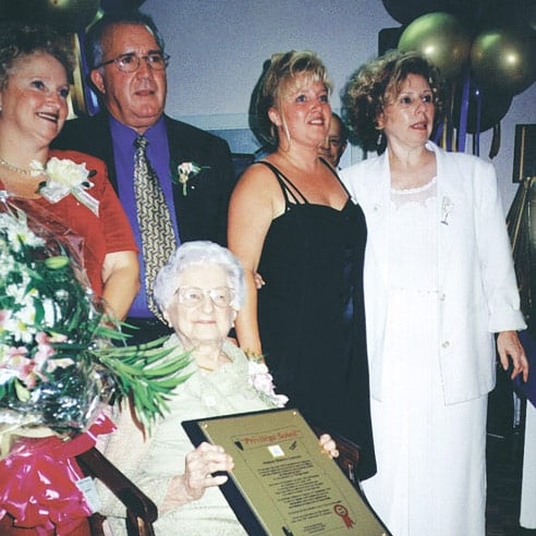 Feue Mme Laurence, toute première centenaire des Résidences Soleil